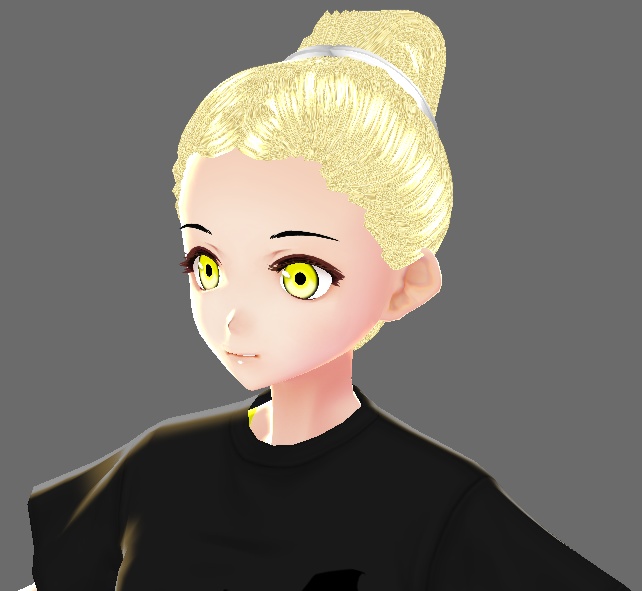 vroid studio bunhair preset