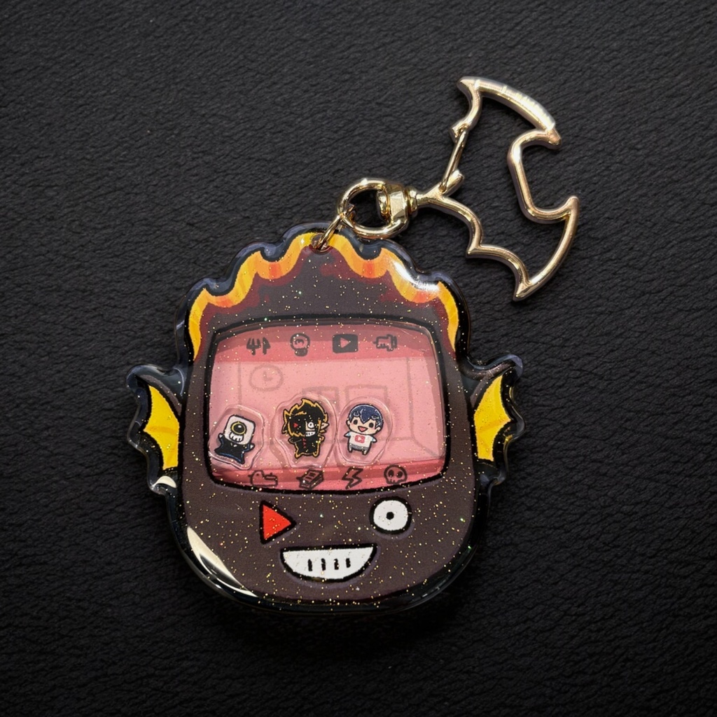 魔界で発見😈育成ゲーム風シャカシャカアクキー