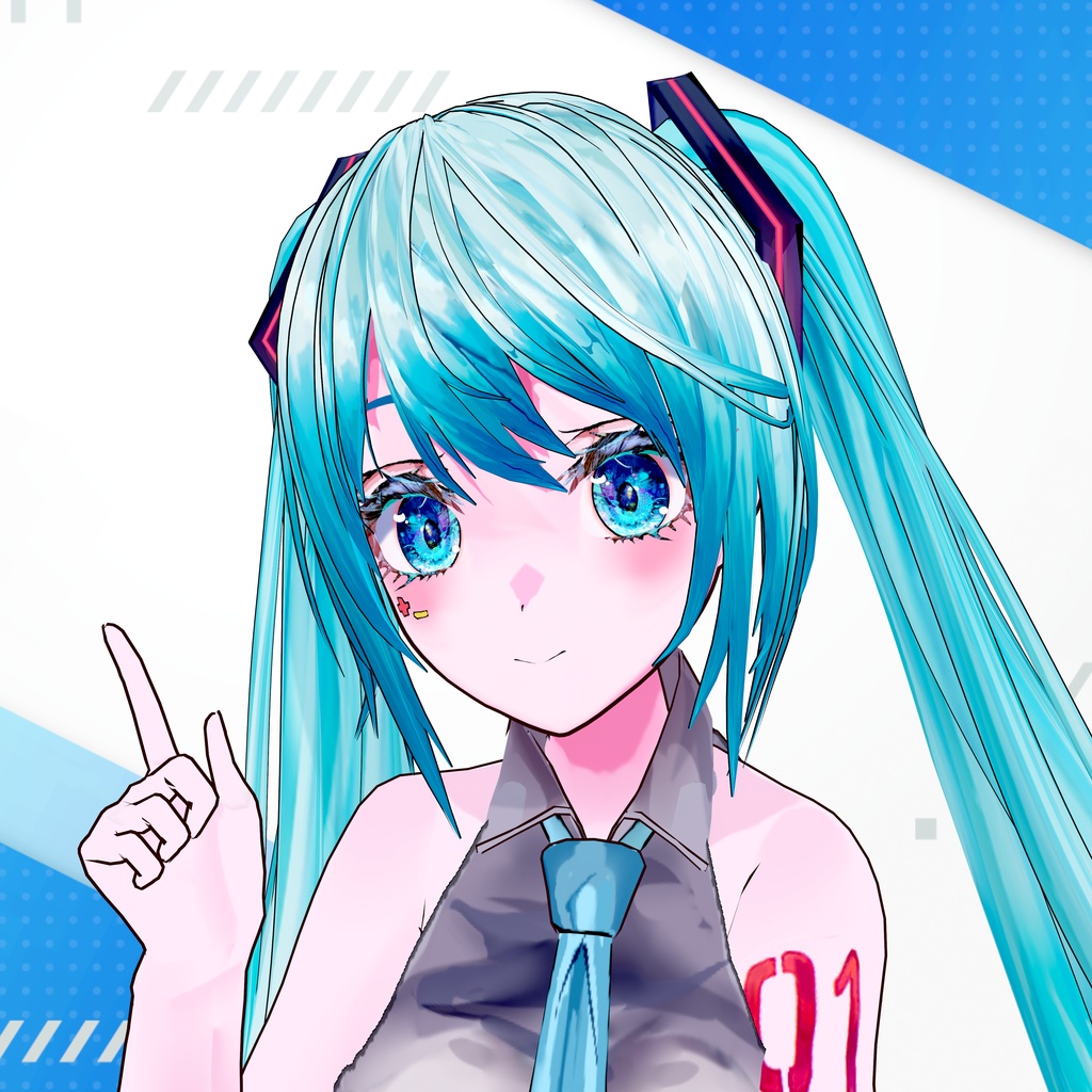 [無料配布]　茶味式　初音ミク