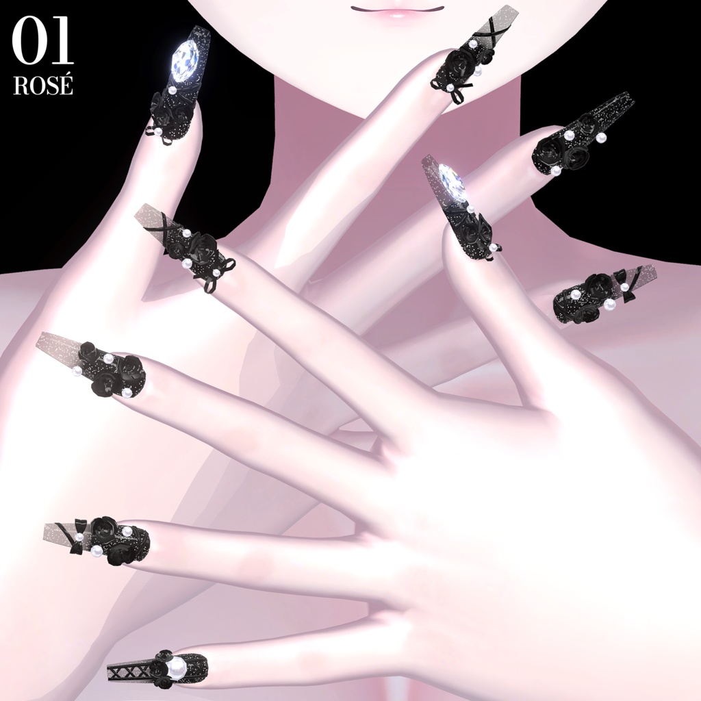 🌹【対応アバター11】『Rosé』🌹