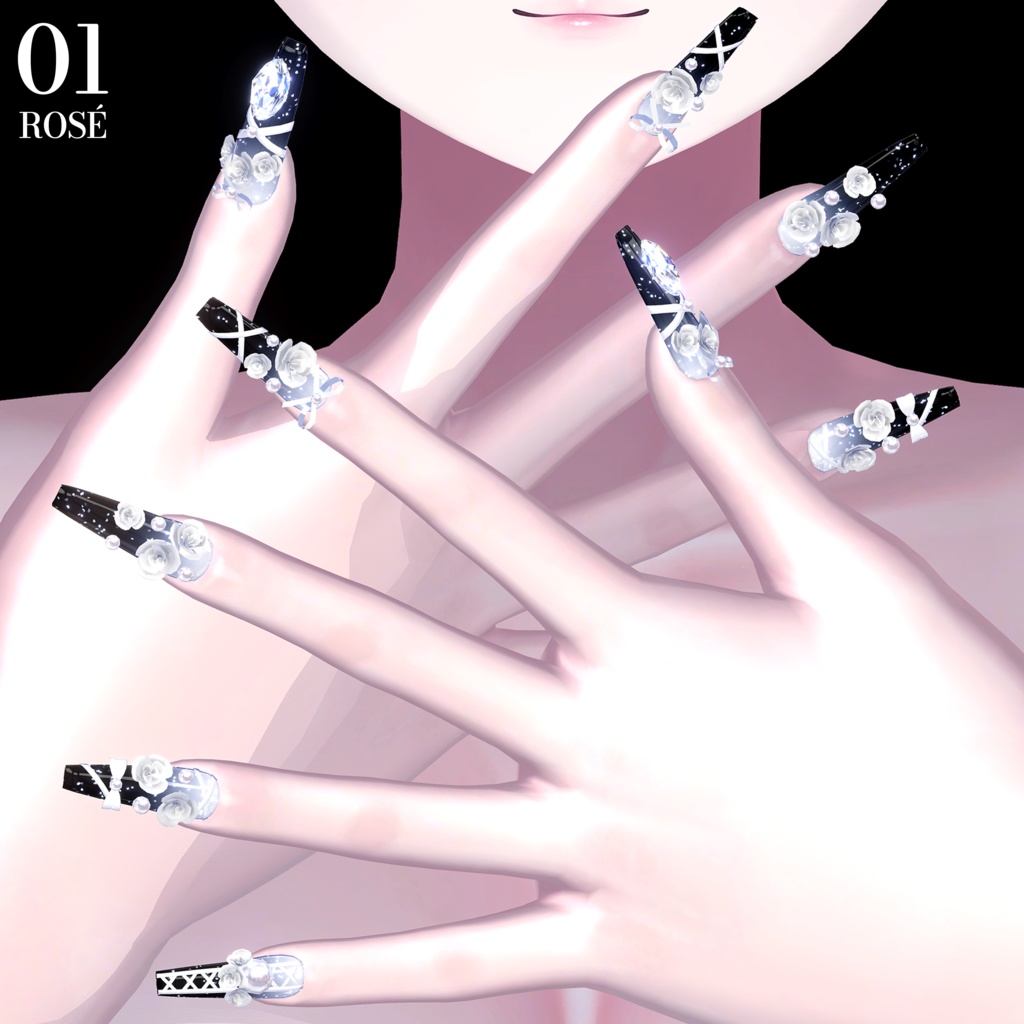 🌹【対応アバター11】『Rosé』🌹