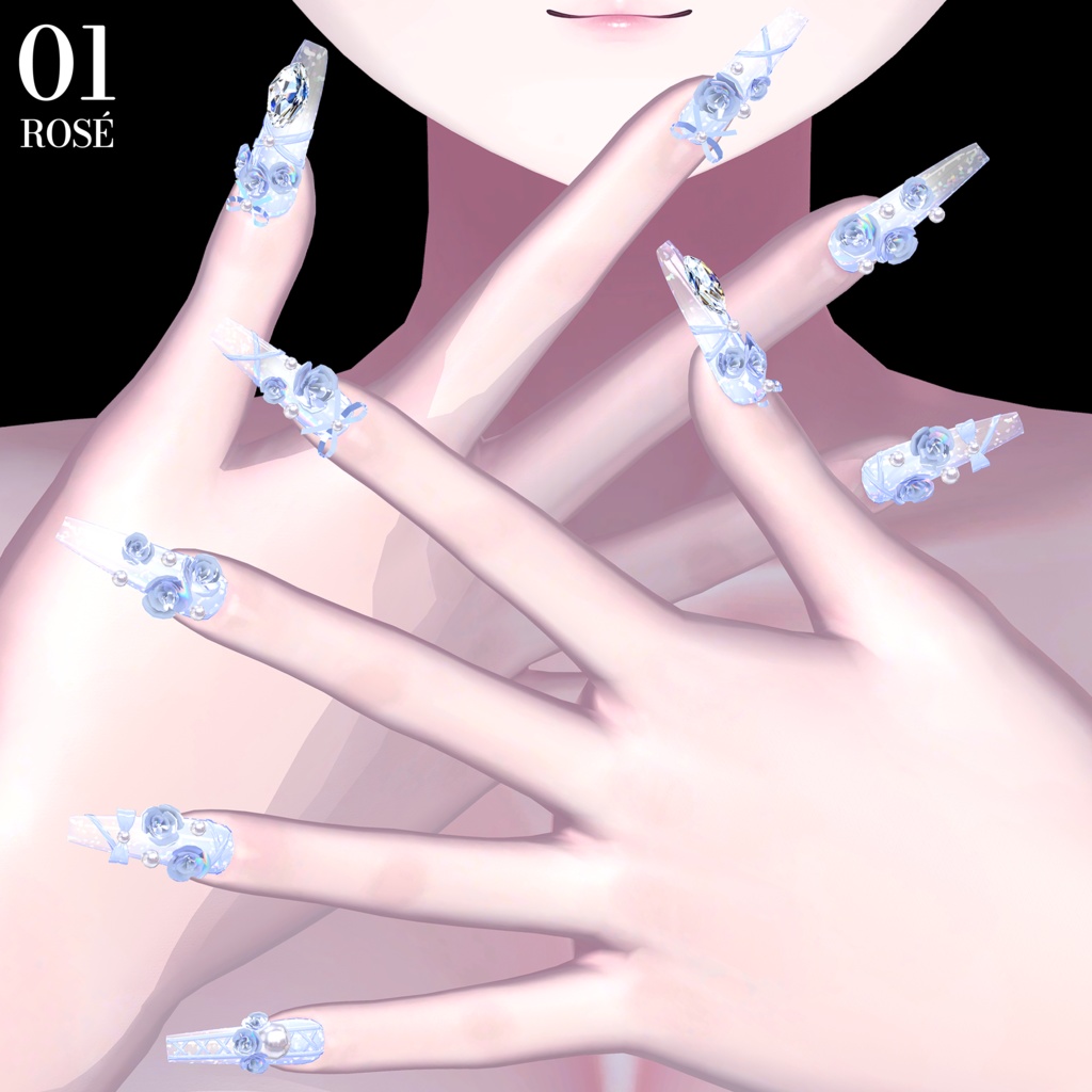 🌹【対応アバター11】『Rosé』🌹