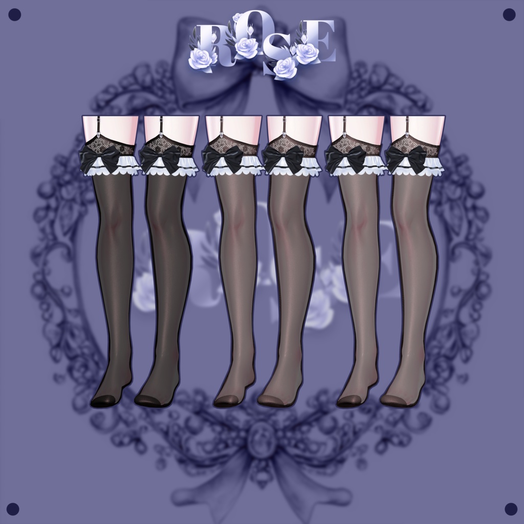 🌹【対応アバター11】『Rosé』🌹