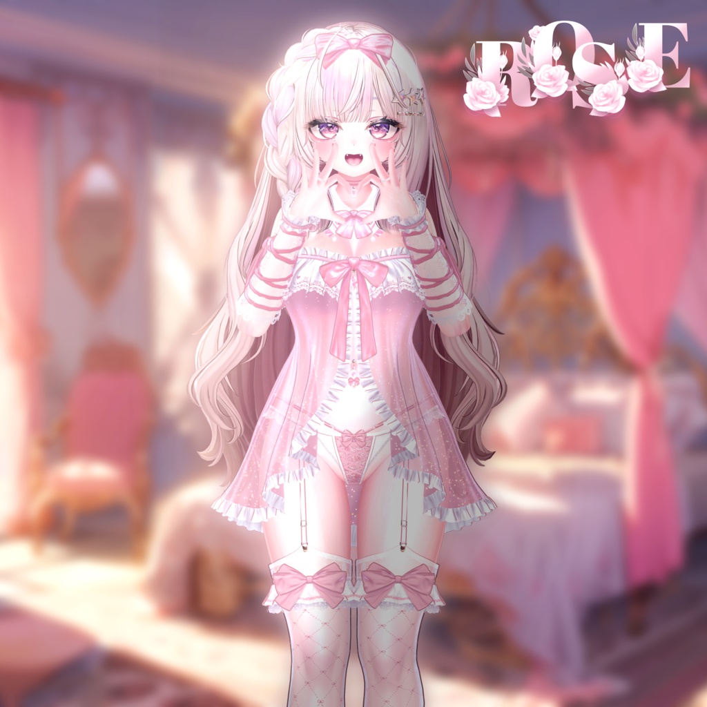 🌹【対応アバター11】『Rosé』🌹