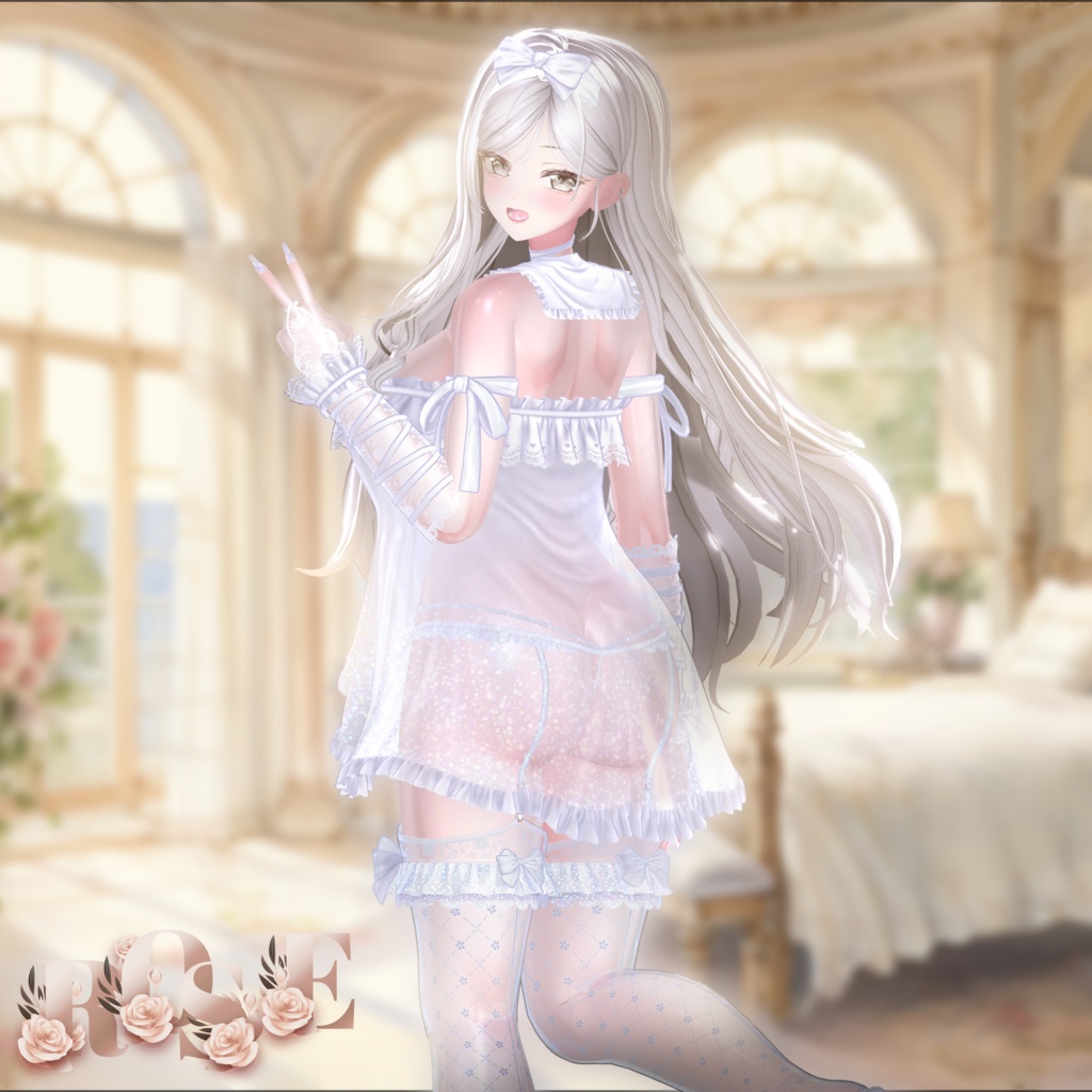 🌹【対応アバター11】『Rosé』🌹