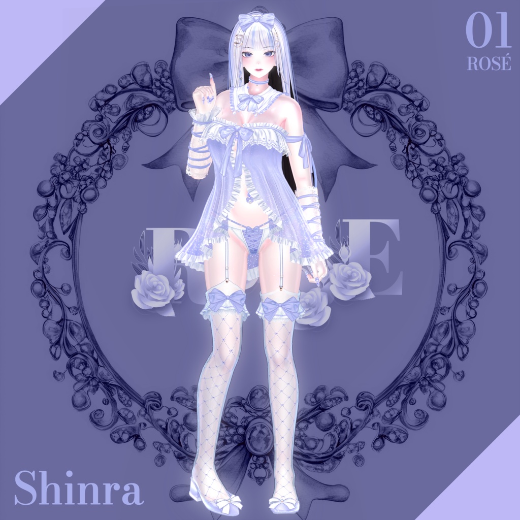 🌹【対応アバター11】『Rosé』🌹