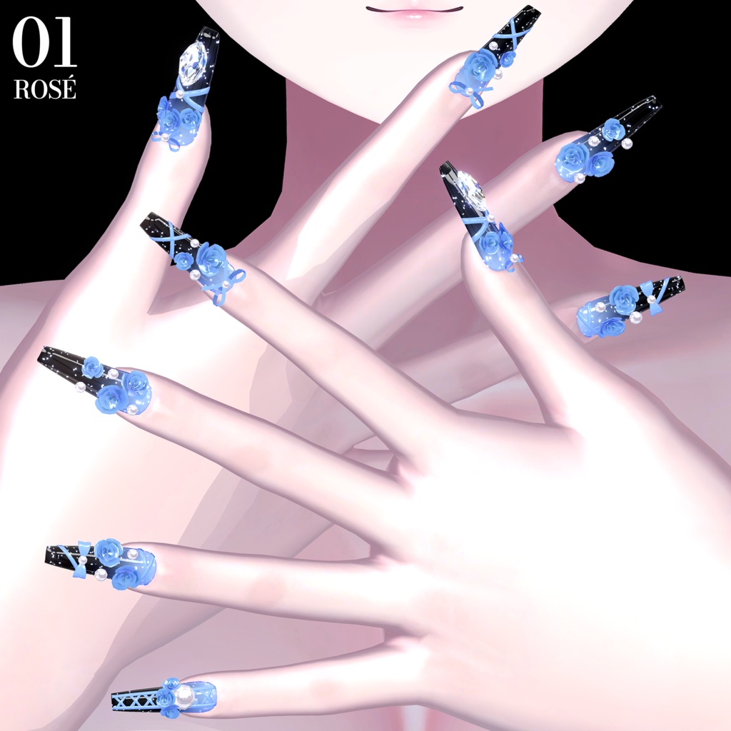 🌹【対応アバター11】『Rosé』🌹