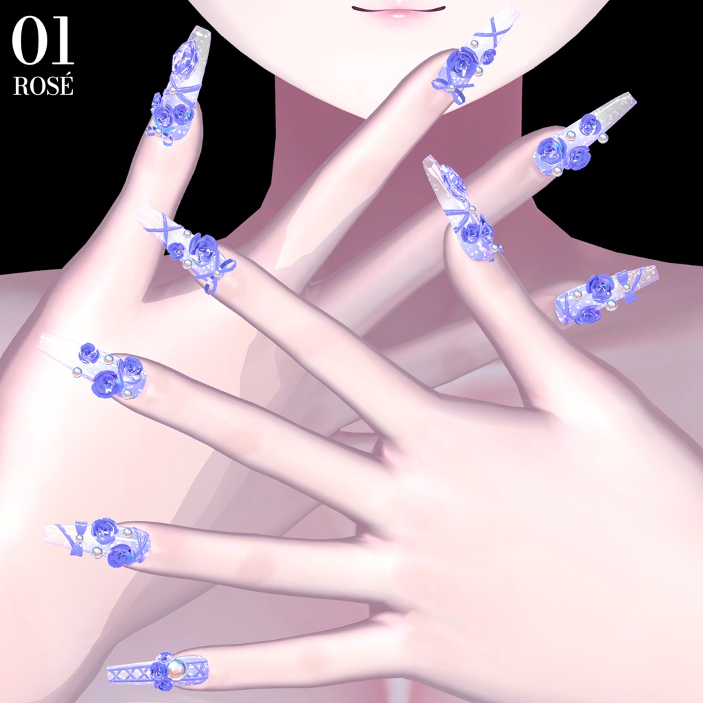 🌹【対応アバター11】『Rosé』🌹