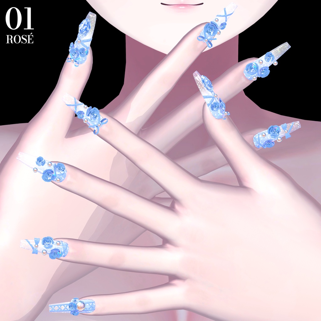 🌹【対応アバター11】『Rosé』🌹