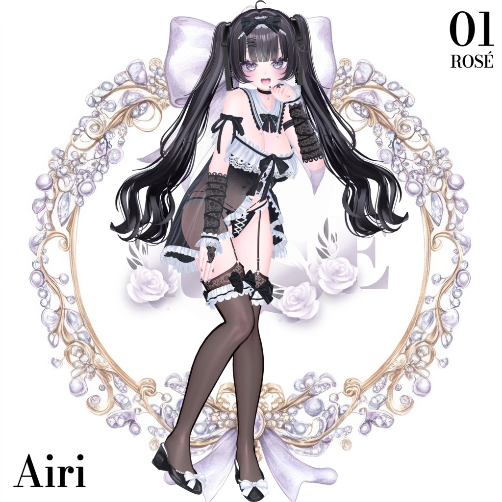 🌹【対応アバター11】『Rosé』🌹