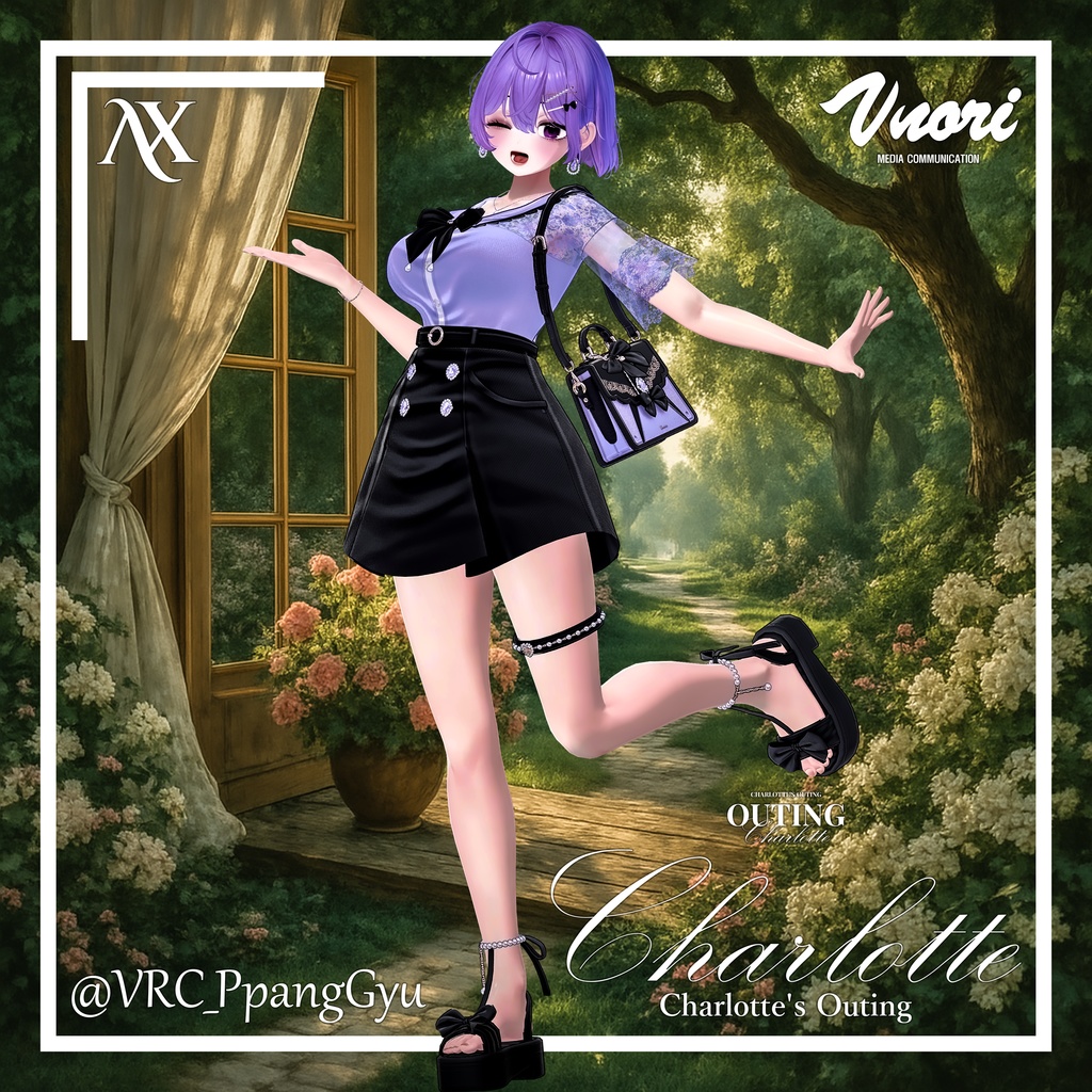 🎀【対応アバター12】  『𝐂𝐡𝐚𝐫𝐥𝐨𝐭𝐭𝐞』🎀 発売記念セール中 !