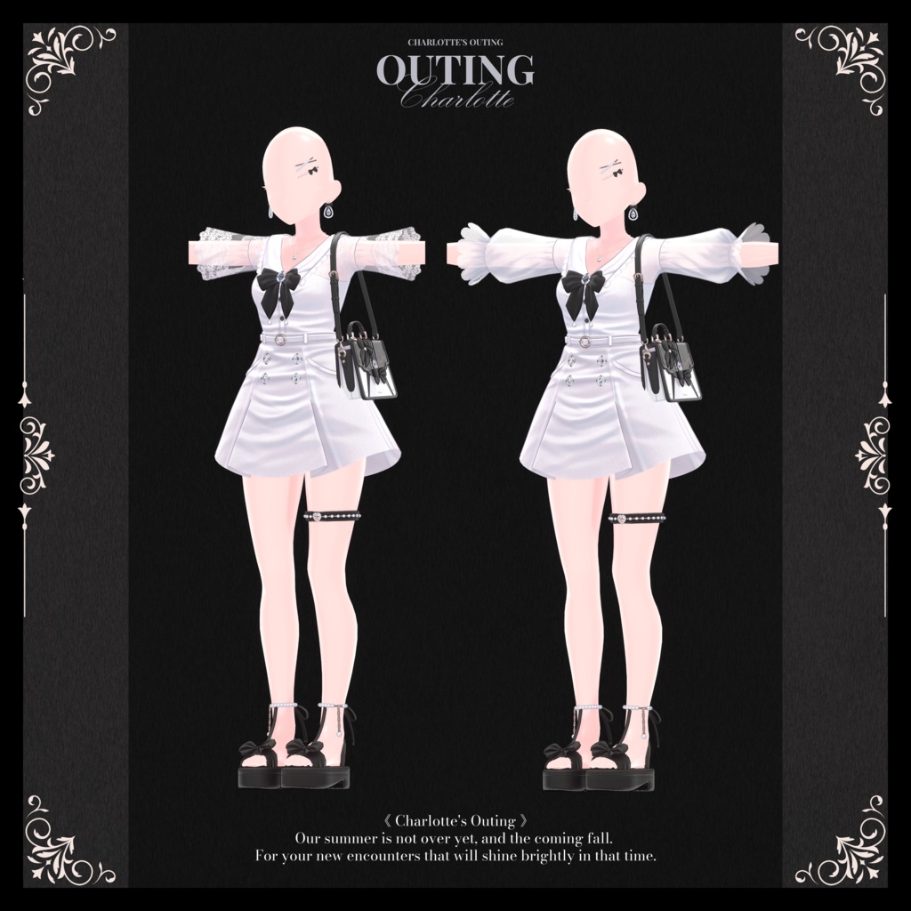 🎀【対応アバター12】  『𝐂𝐡𝐚𝐫𝐥𝐨𝐭𝐭𝐞』🎀 発売記念セール中 !