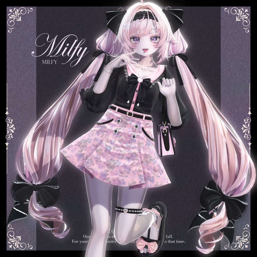 🎀【対応アバター12】  『𝐂𝐡𝐚𝐫𝐥𝐨𝐭𝐭𝐞』🎀 発売記念セール中 !