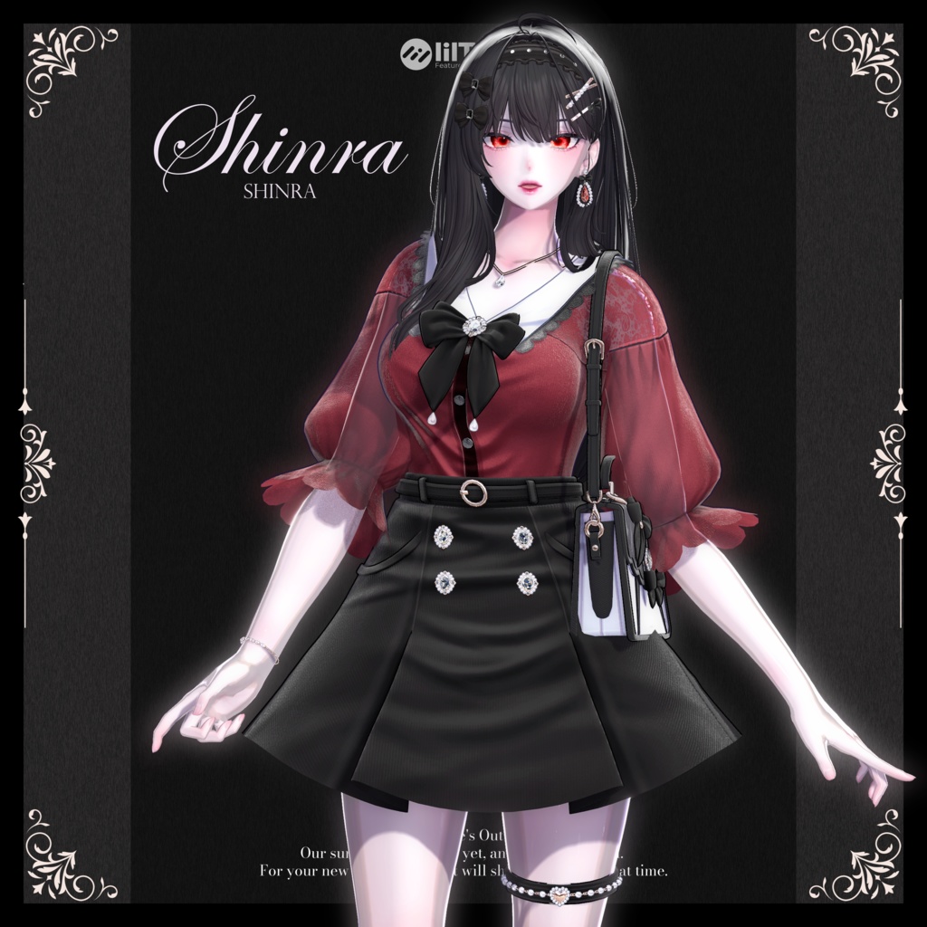 🎀【対応アバター12】  『𝐂𝐡𝐚𝐫𝐥𝐨𝐭𝐭𝐞』🎀 発売記念セール中 !