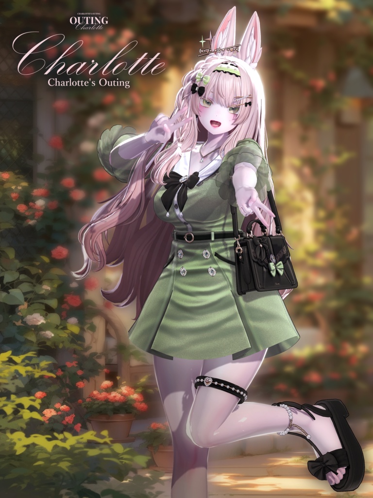 🎀【対応アバター12】  『𝐂𝐡𝐚𝐫𝐥𝐨𝐭𝐭𝐞』🎀 発売記念セール中 !