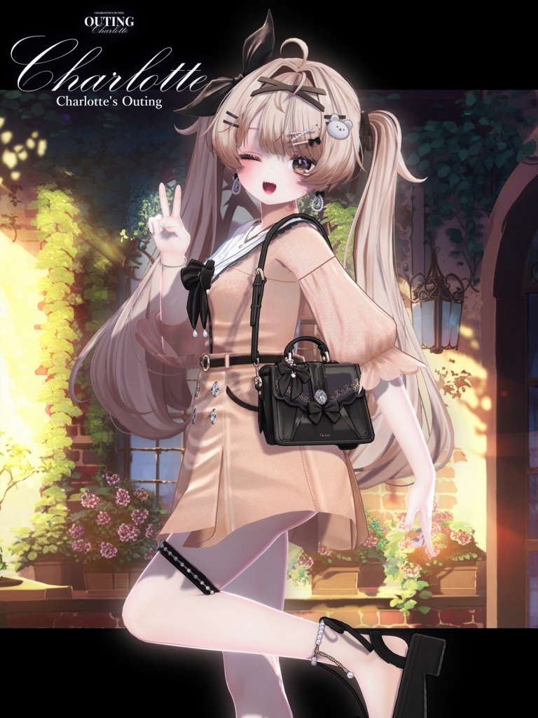 🎀【対応アバター12】  『𝐂𝐡𝐚𝐫𝐥𝐨𝐭𝐭𝐞』🎀 発売記念セール中 !