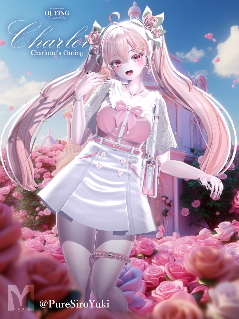 🎀【対応アバター12】  『𝐂𝐡𝐚𝐫𝐥𝐨𝐭𝐭𝐞』🎀 発売記念セール中 !