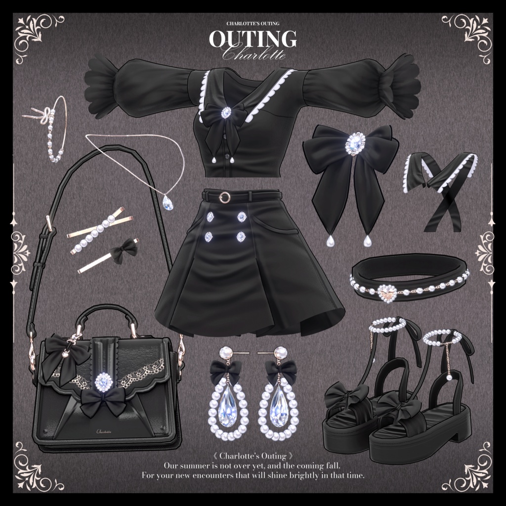 🎀【対応アバター12】  『𝐂𝐡𝐚𝐫𝐥𝐨𝐭𝐭𝐞』🎀 発売記念セール中 !