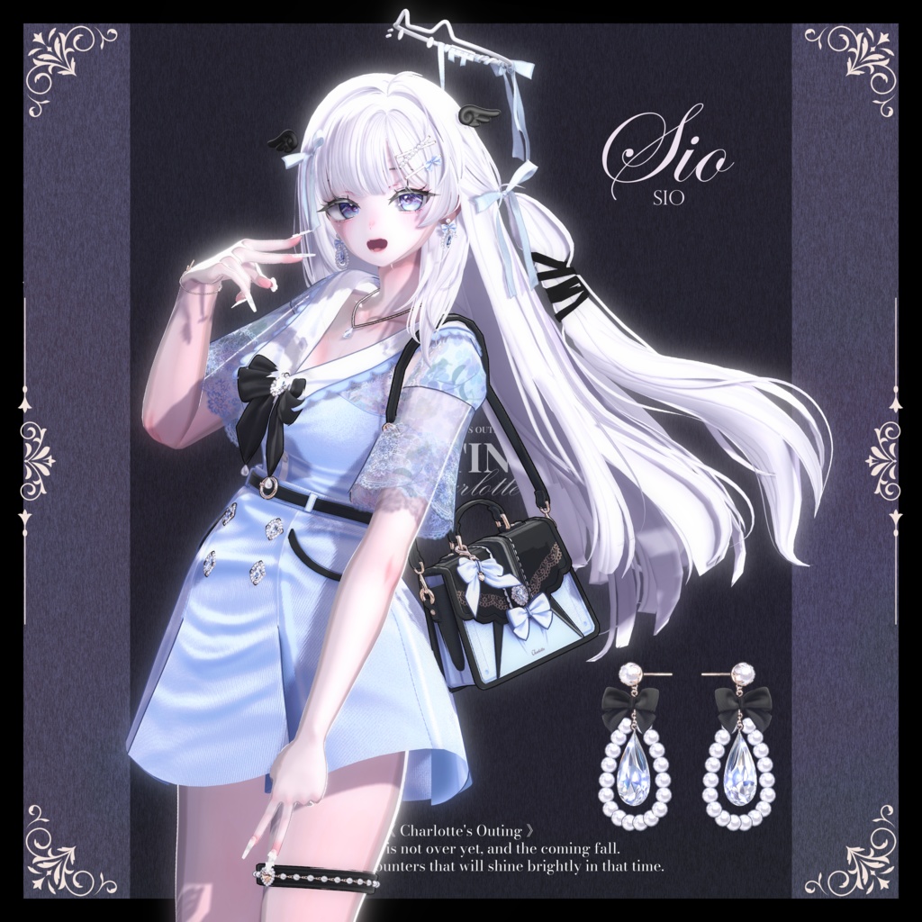 🎀【対応アバター12】  『𝐂𝐡𝐚𝐫𝐥𝐨𝐭𝐭𝐞』🎀 発売記念セール中 !