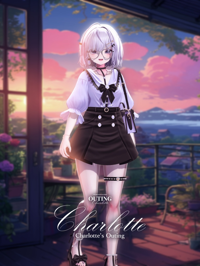 🎀【対応アバター12】  『𝐂𝐡𝐚𝐫𝐥𝐨𝐭𝐭𝐞』🎀 発売記念セール中 !