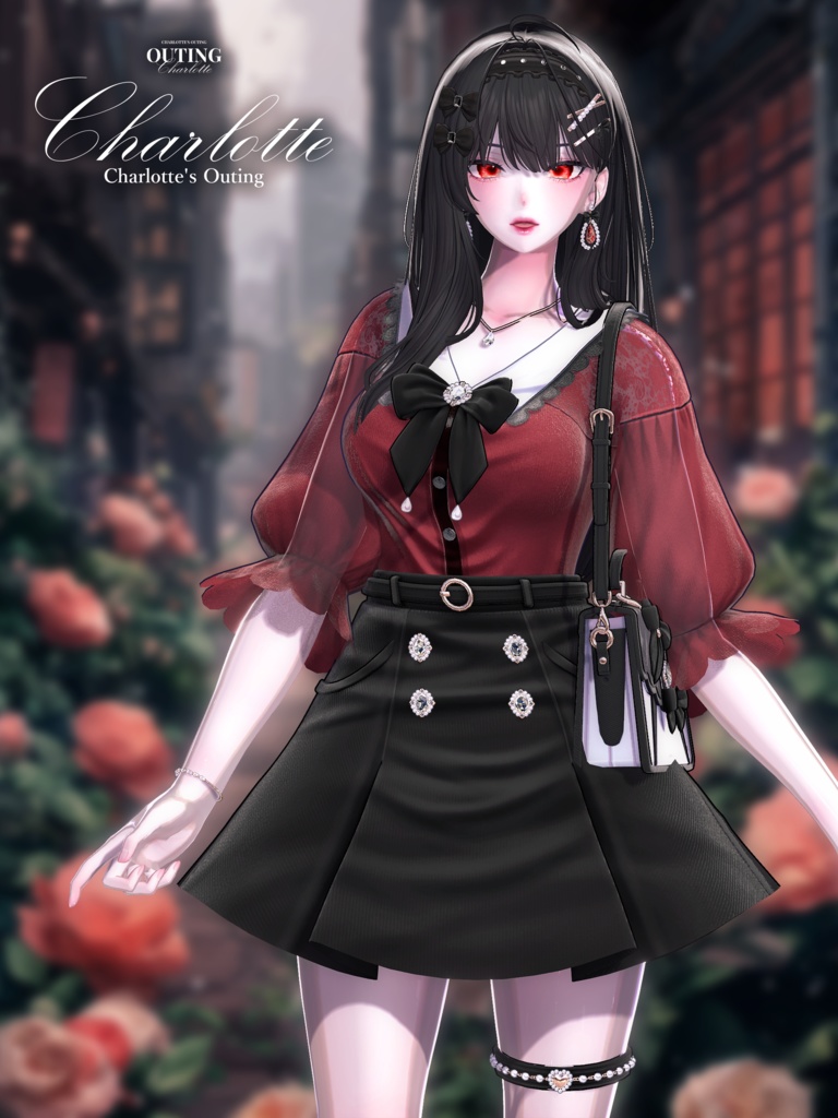 🎀【対応アバター12】  『𝐂𝐡𝐚𝐫𝐥𝐨𝐭𝐭𝐞』🎀 発売記念セール中 !