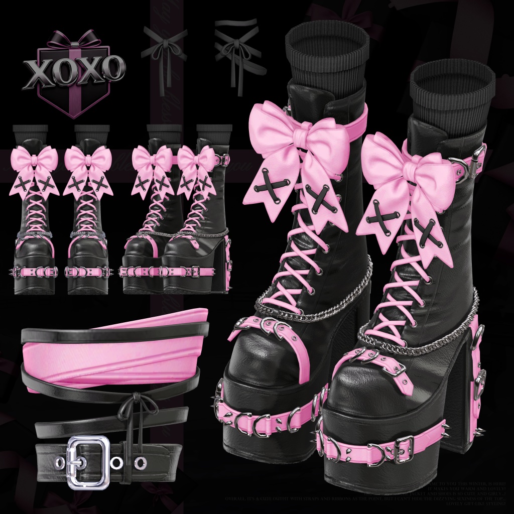 🎀【12アバター対応】『XOXO』🎀X-Masセール中