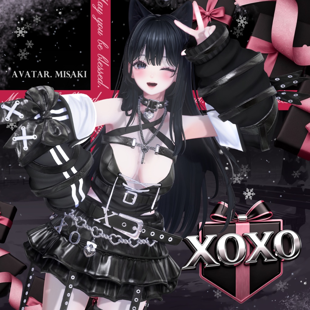 🎀【15アバター対応】『XOXO』🎀