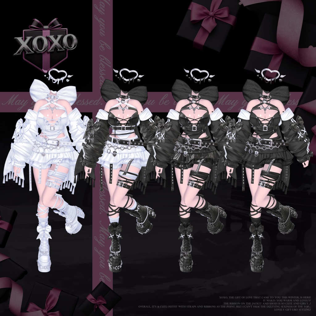 🎀【12アバター対応】『XOXO』🎀