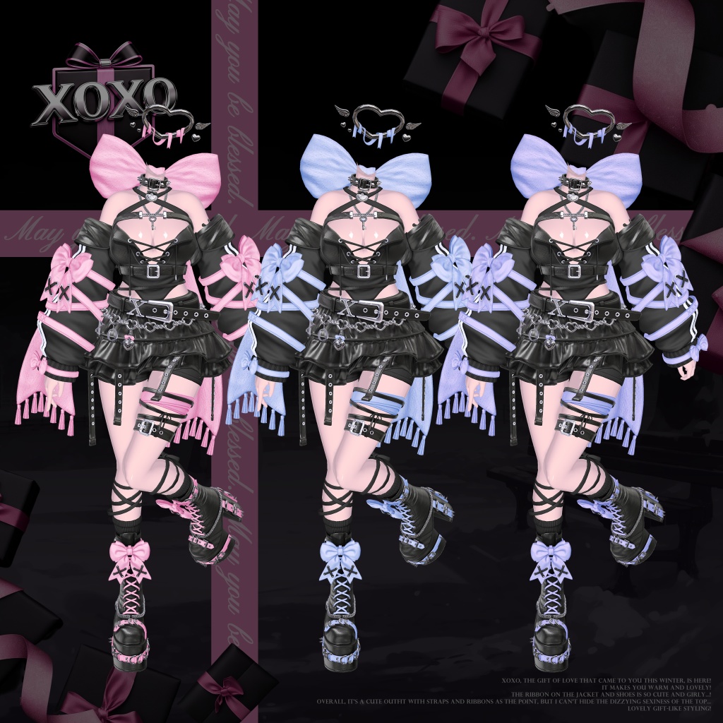 🎀【12アバター対応】『XOXO』🎀