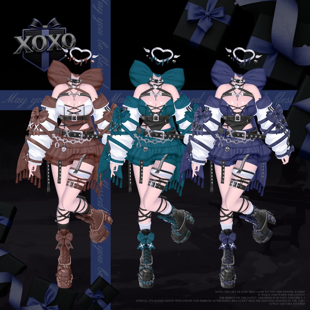 🎀【12アバター対応】『XOXO』🎀