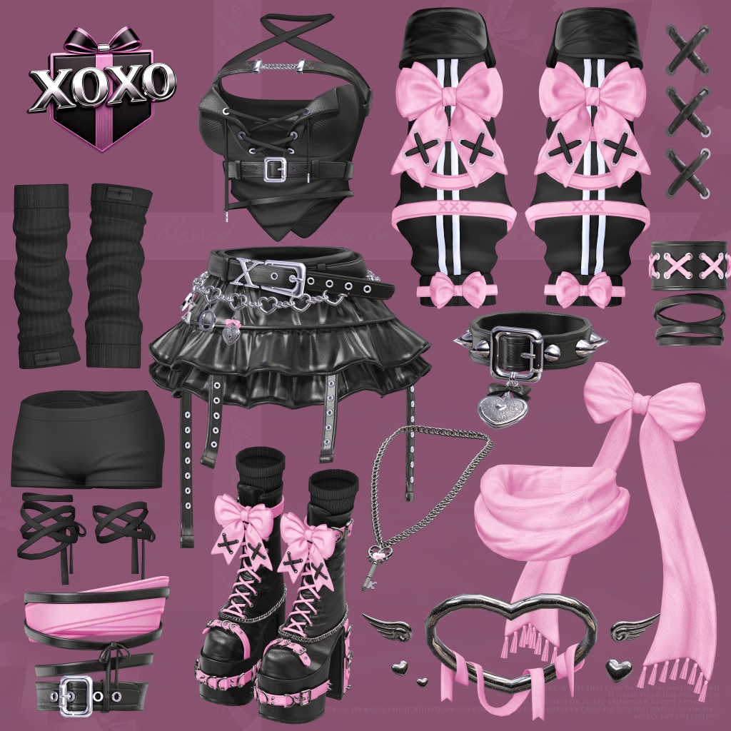 🎀【12アバター対応】『XOXO』🎀X-Masセール中