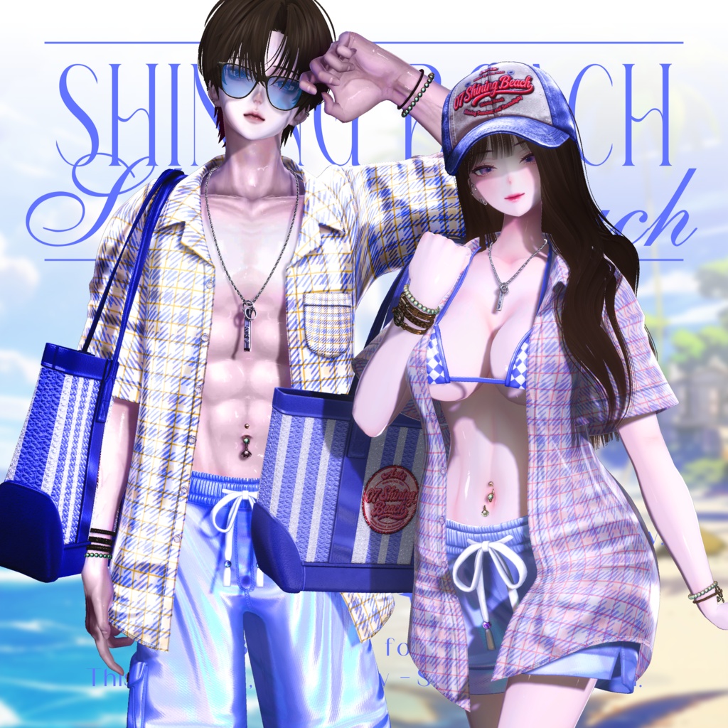 ✨『07 Shining Beach』✨ 12アバター対応