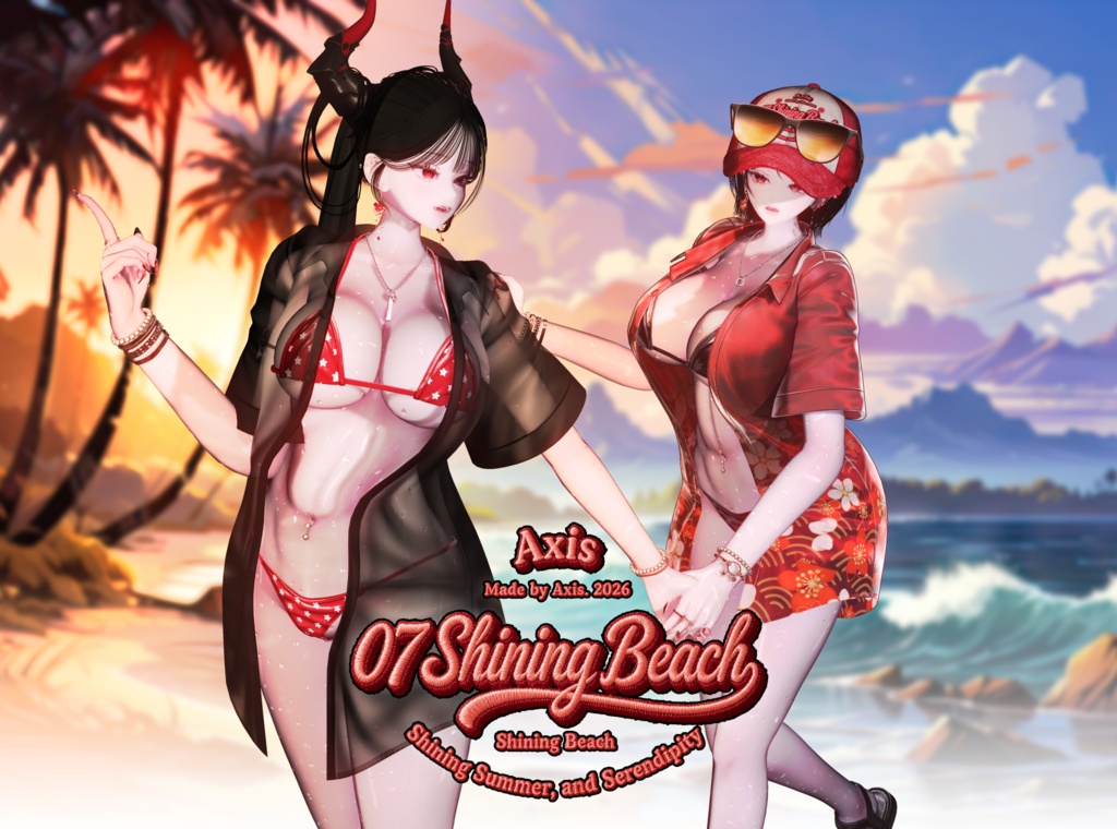 ✨『07 Shining Beach』✨ 12アバター対応