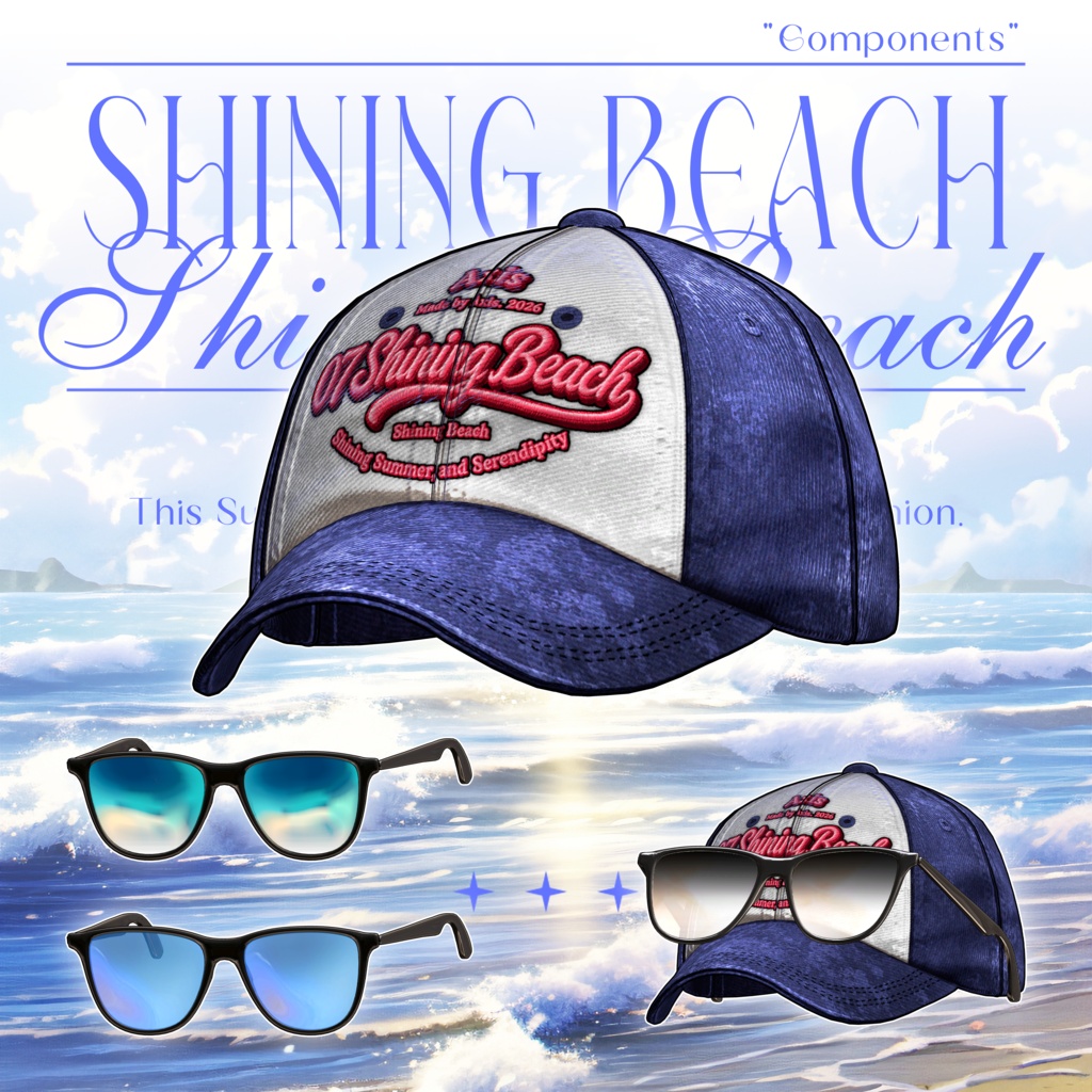 ✨『07 Shining Beach』✨ 12アバター対応
