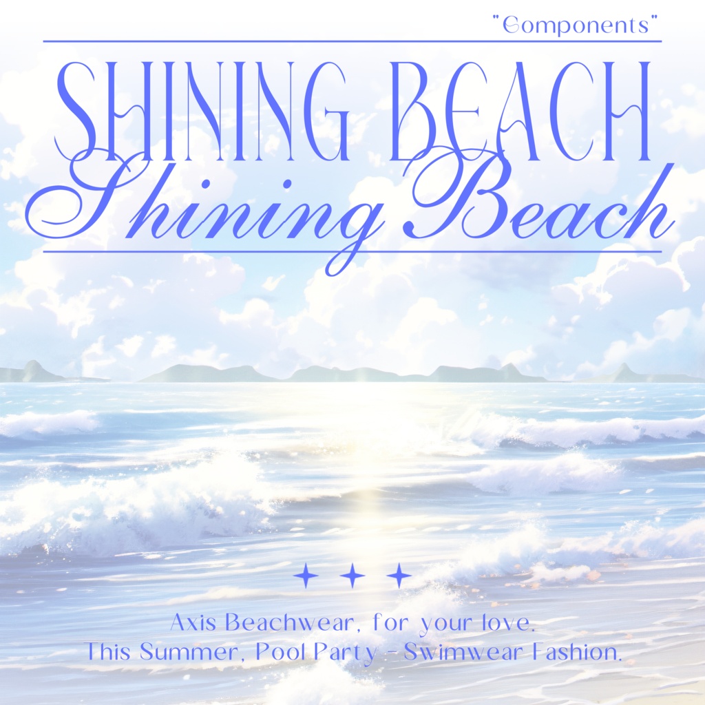 ✨『07 Shining Beach』✨ 12アバター対応
