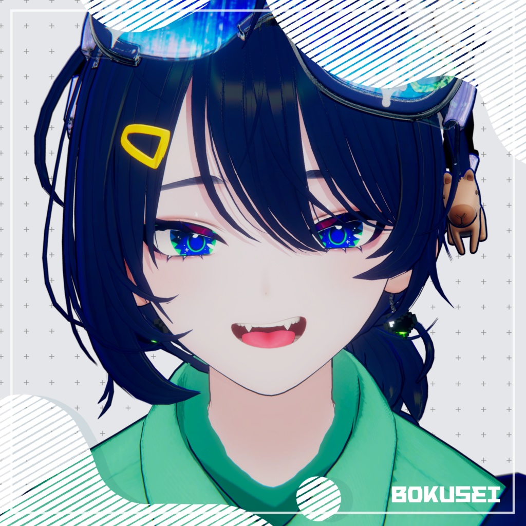 【9アバター対応】K02β Eye Texture