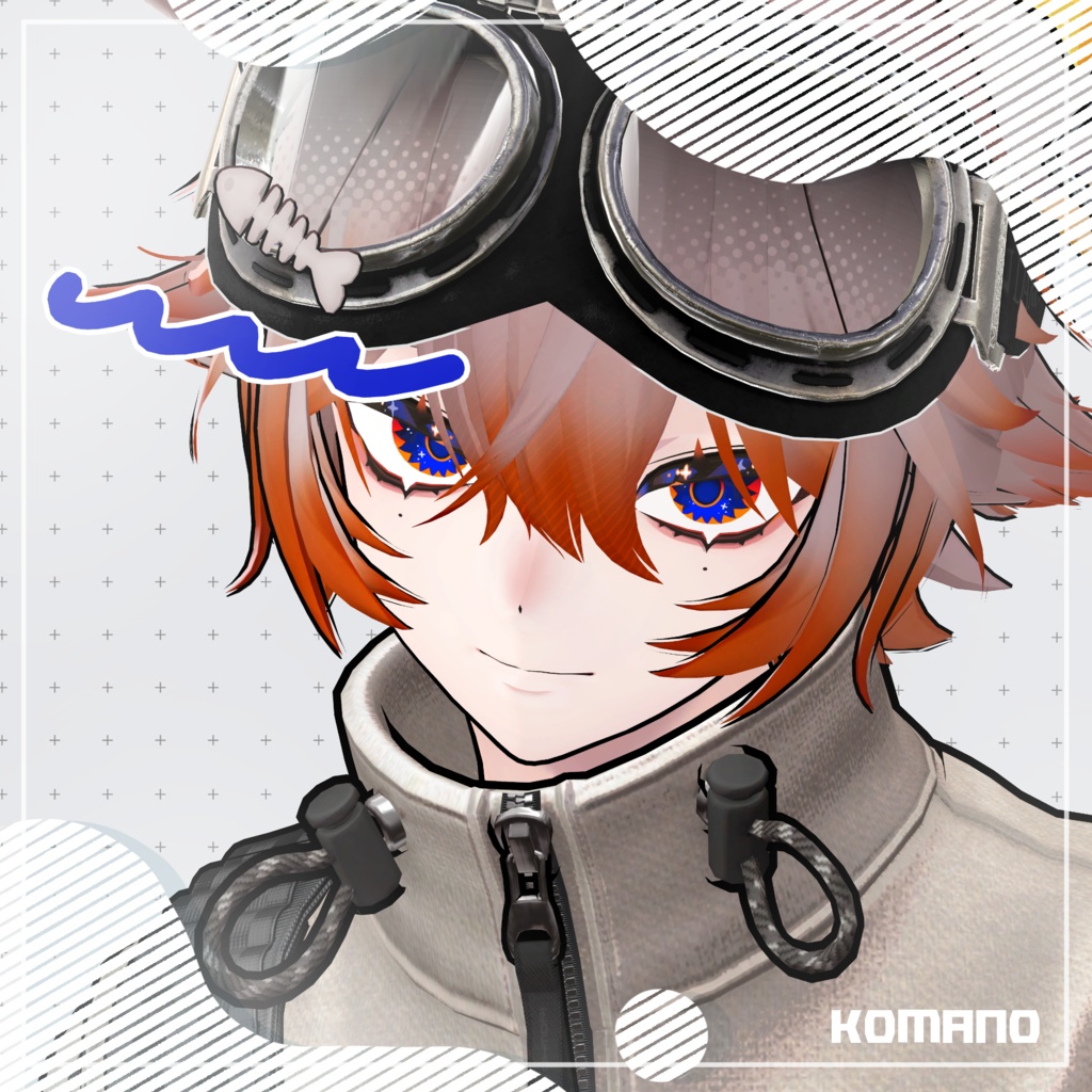 【10アバター対応】K02β Eye Texture