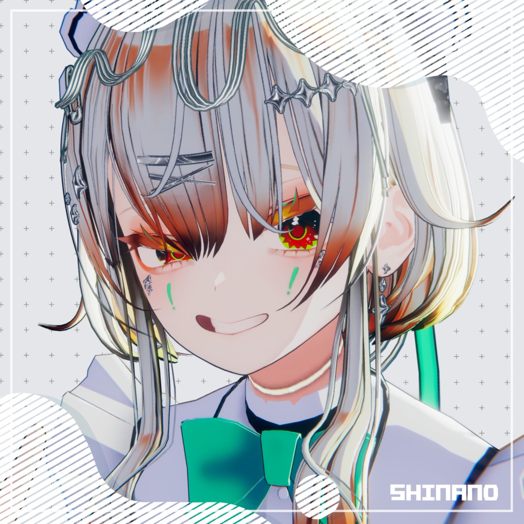 【9アバター対応】K02β Eye Texture