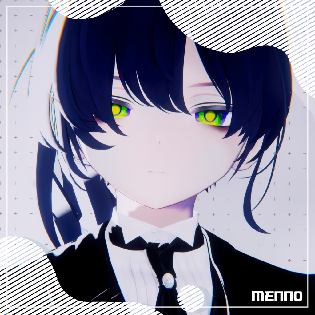 【9アバター対応】K02β Eye Texture