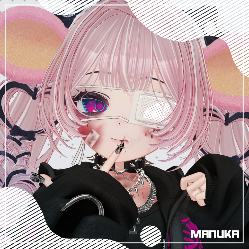 【9アバター対応】K02β Eye Texture