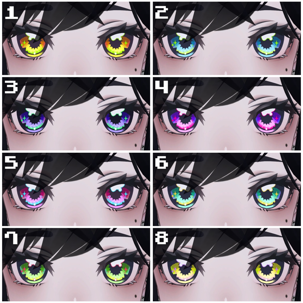 【11アバター対応】K04 Eye Texture【SALE】