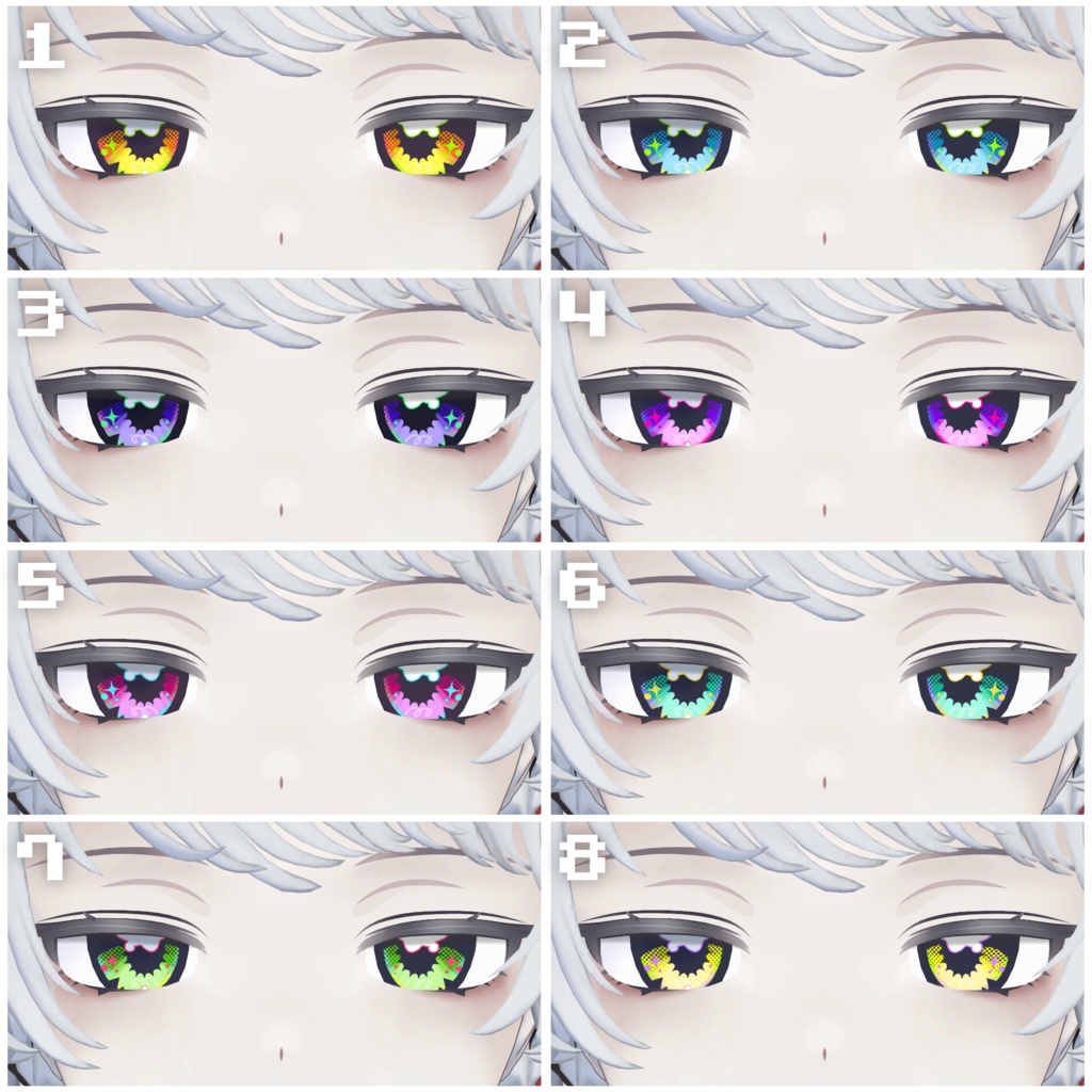 【11アバター対応】K04 Eye Texture【SALE】