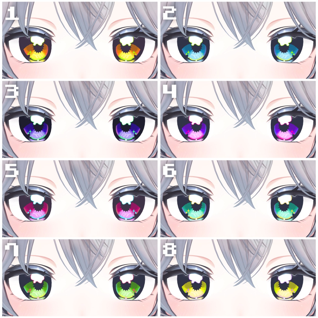 【11アバター対応】K04 Eye Texture【SALE】