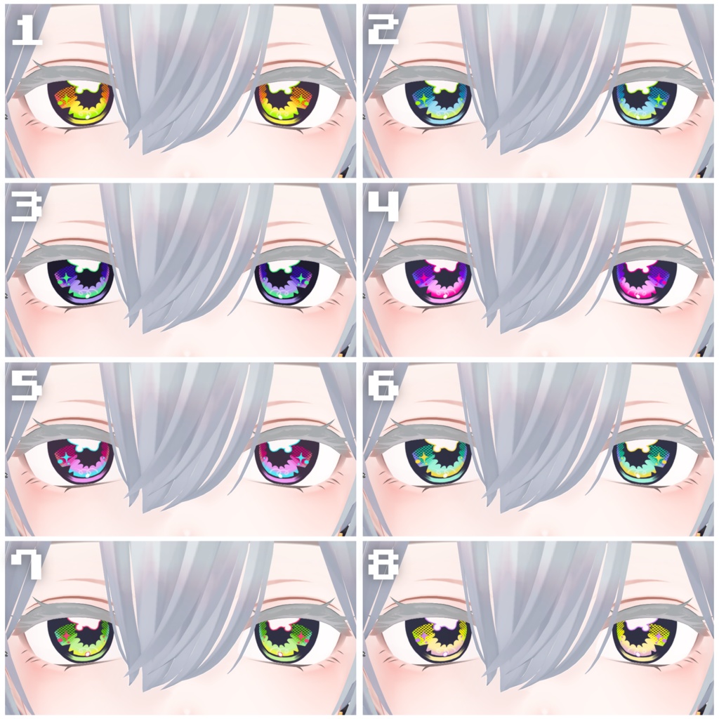 【11アバター対応】K04 Eye Texture【SALE】