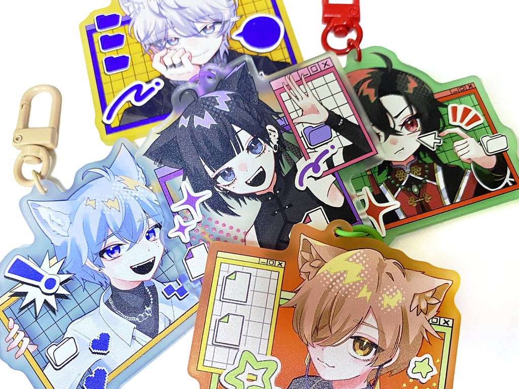 アクリルキーホルダー【出張版!VRCくりえいてぃ部3】