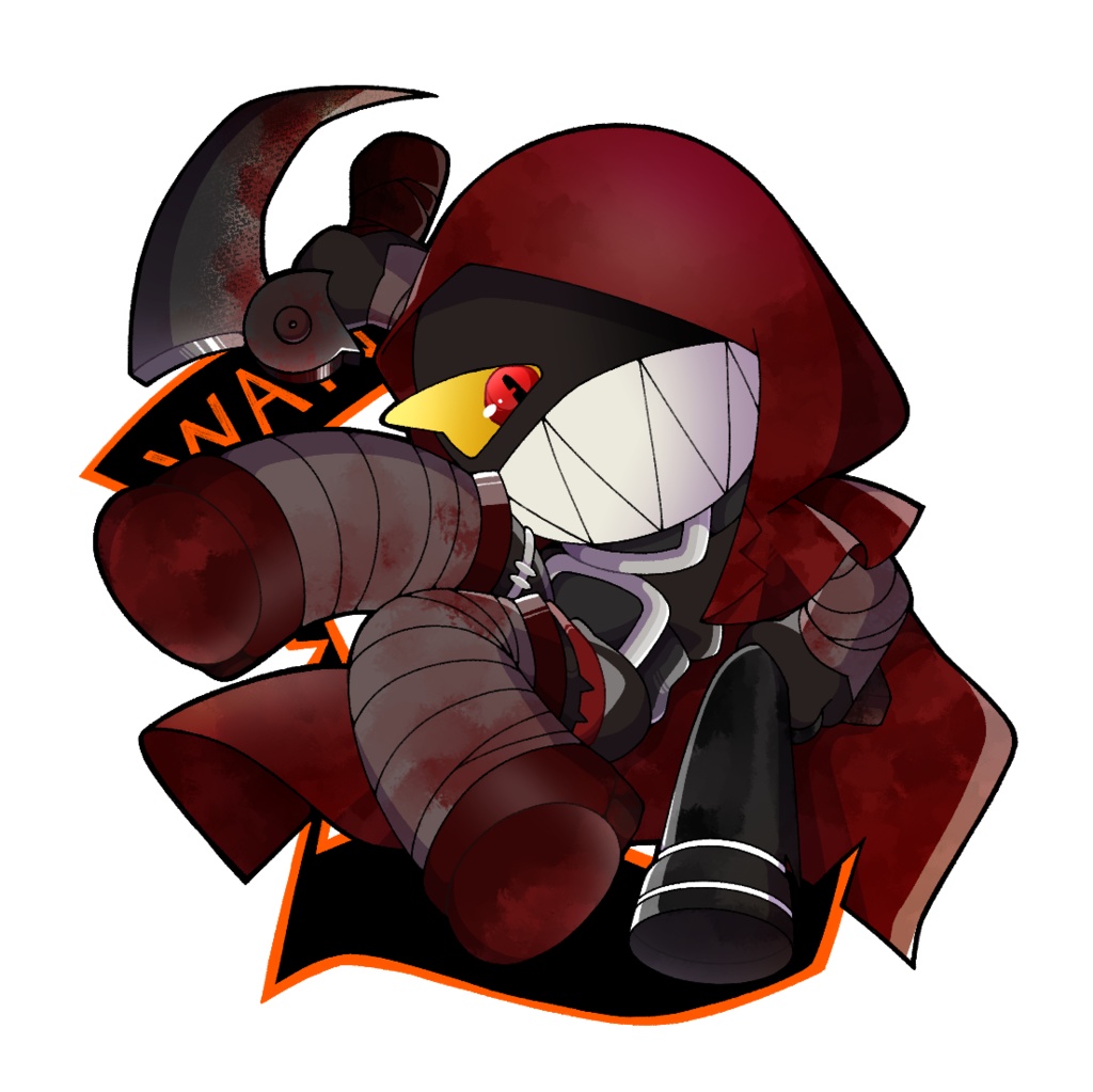 【射撃組アブノマ】アクリルキーホルダー