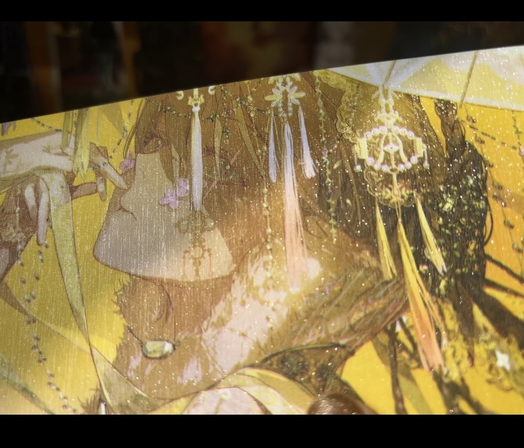 チケット風ポストカード