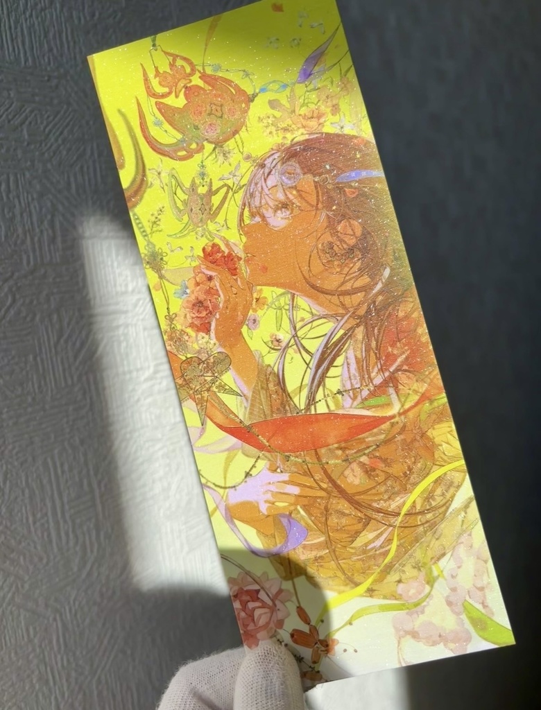 チケット風ポストカード