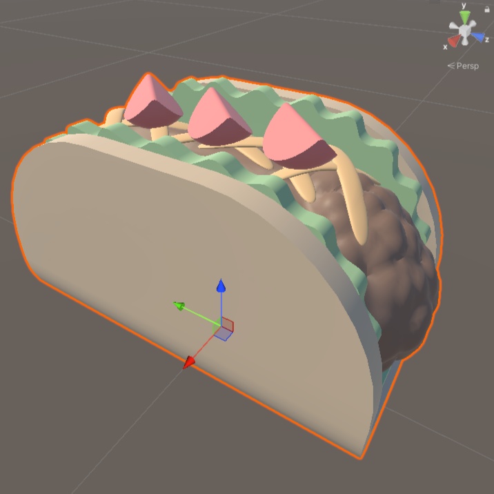 【無料】タコス【fbx】