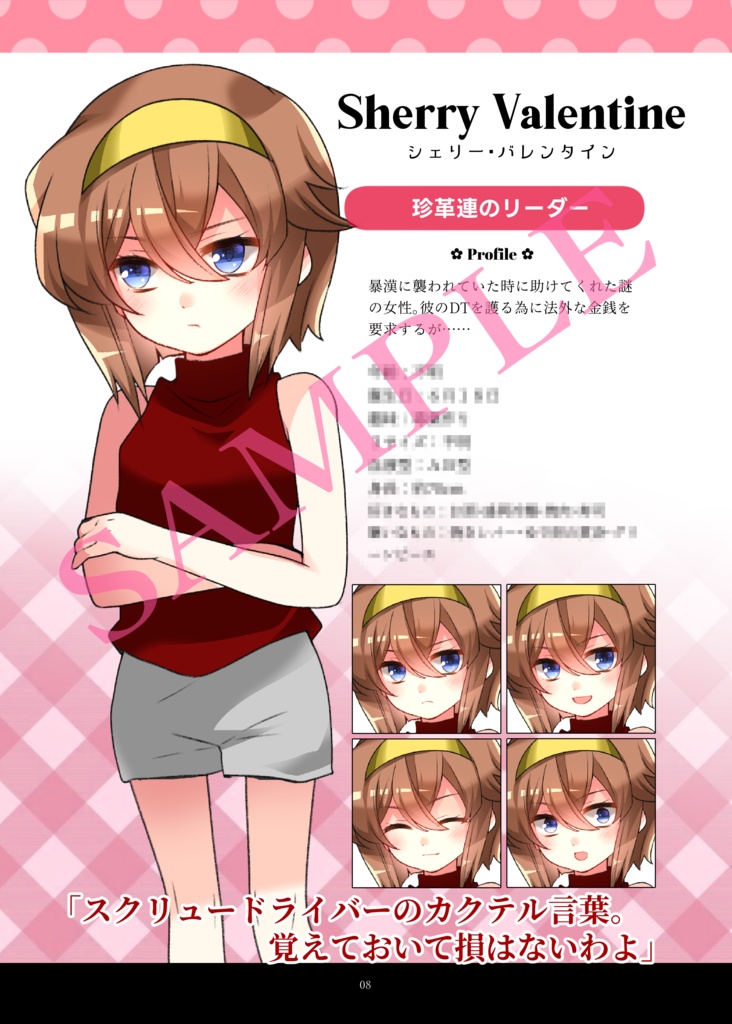 【予約商品】バキバキメモワール 公式設定資料集|BakiBaki memoir Official Setting Documents Collection